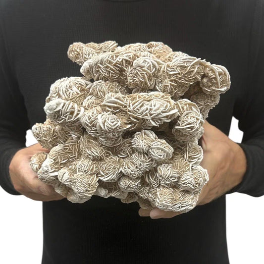 Huge Beautiful Raw Natural Desert Rose Cluster 9" 11.35 lbs | Gypsum Rock Mineral
