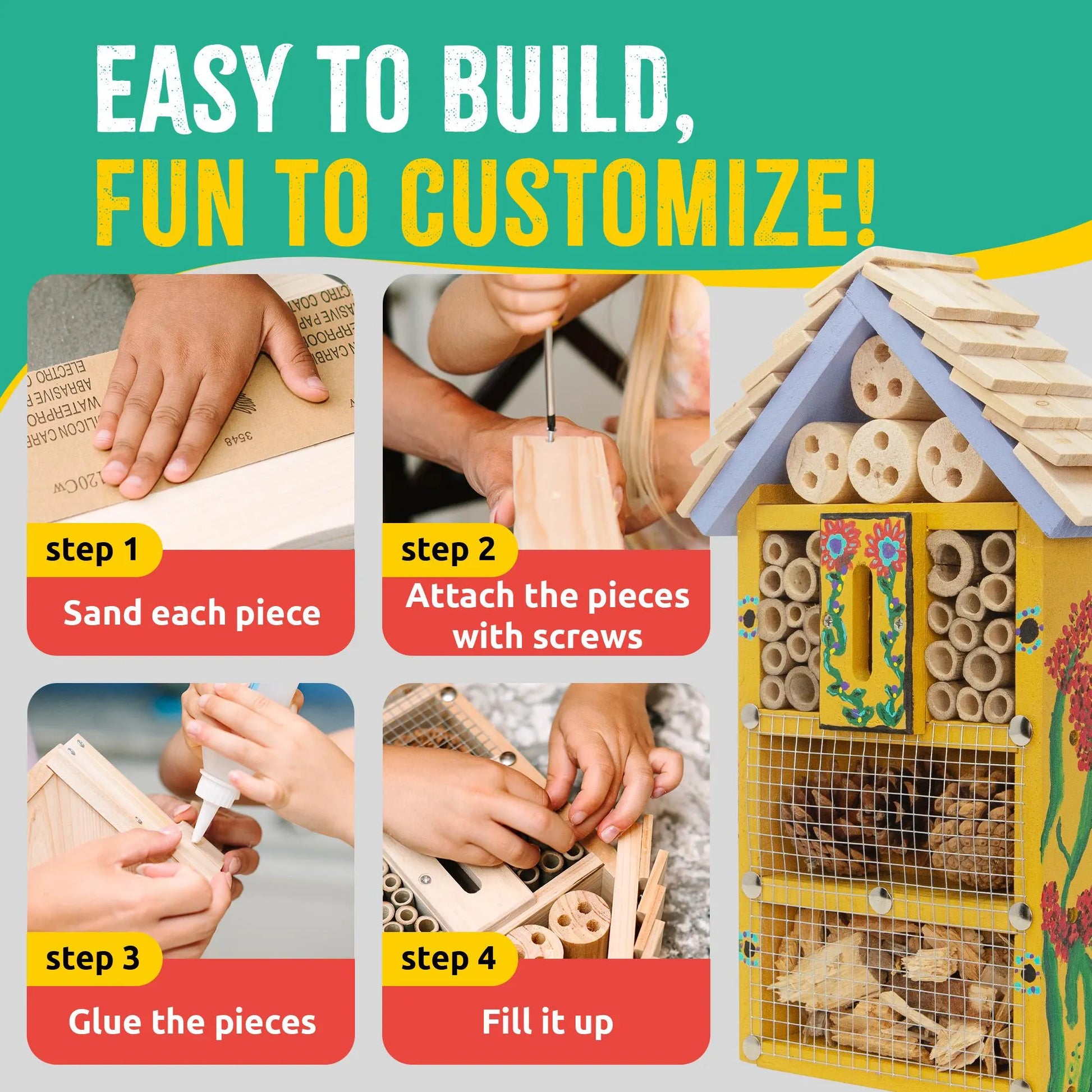 Bug Hotel Woodworking Kit