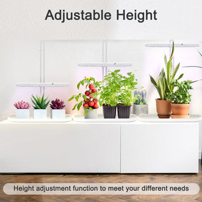 Indoor Garden Led Grow Light:Herb Kitchen Garden Grow Kit - House Plant Growing Lamps Growing System with Timer -4 Dimmable Modes