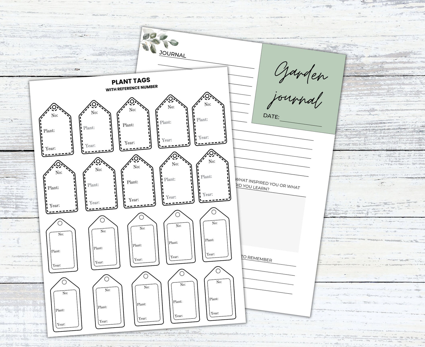 Garden Planner Fillable Printable PDF Garden Journal Garden Calendar Garden Log Gardening Organizer Gardening Binder Editable Gardening Book