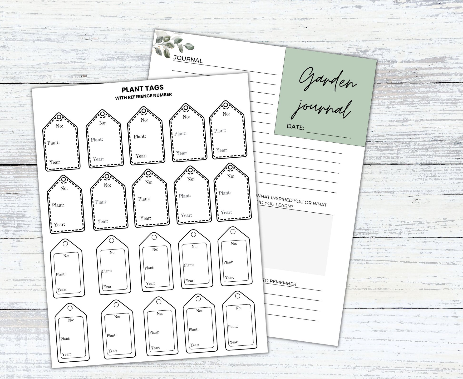 Garden Planner Fillable Printable PDF Garden Journal Garden Calendar Garden Log Gardening Organizer Gardening Binder Editable Gardening Book