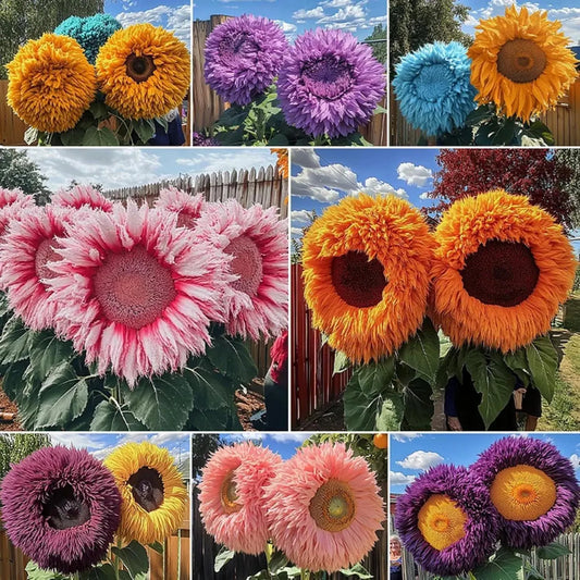 700+ Sunflower Seeds for Planting - Giant Teddy Bear Sunflower Heirloom Non-GMO