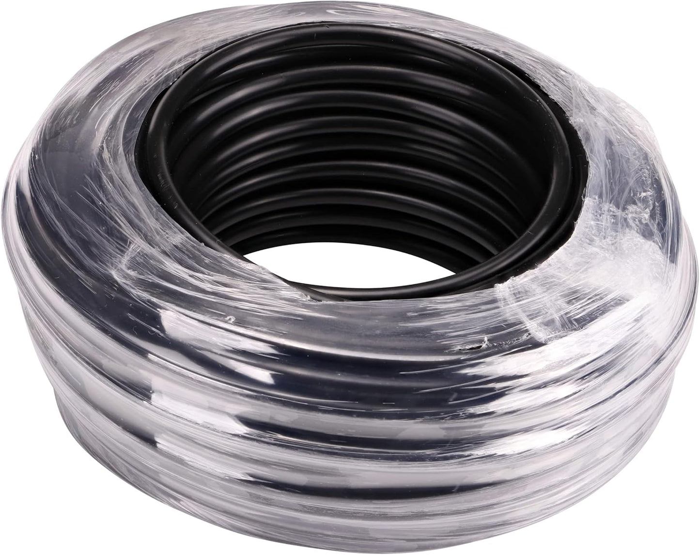 016010T 1/4 in. Drip Irrigation Supply Tubing, 100 ft., 1/4 in x 100 ft, for Drip Irrigation Parts, and Drip Systems, Black Polyethylene