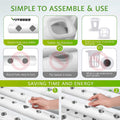VIVOSUN Hydroponic Site Grow Kit Hydroponics System 36 54 72 90 108 Plant Sites