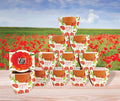 Seeds 12-Pack Poppy Grow Kit – Mini Terracotta Pots with Poppy Seeds and Growing Medium – Bulk Gardening Gifts, Wedding Favors, Classroom Activities, and Party Favor Flower Kits