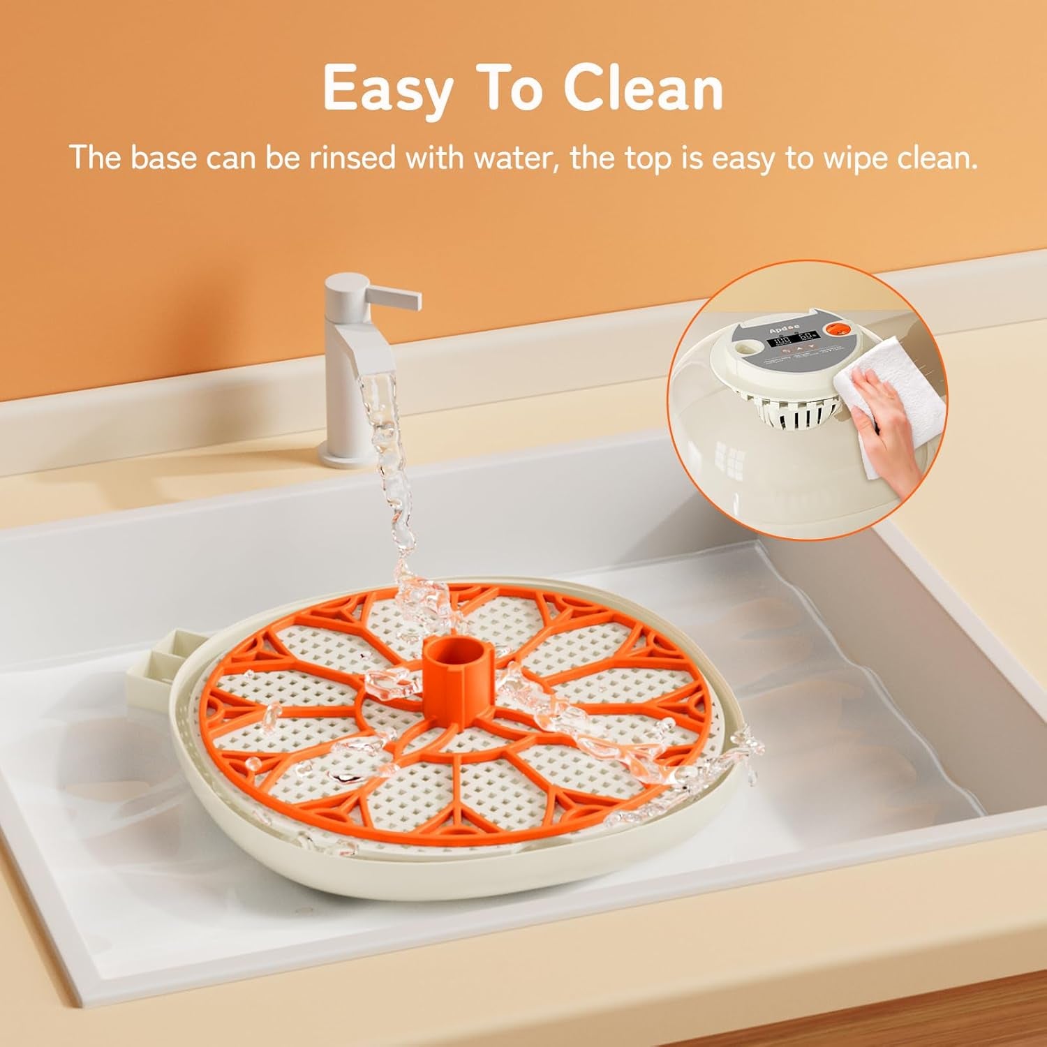 Egg Incubator with Temperature and Humidity Control, Automatic Egg Turner, Egg Candler, External Water Bottle Refill, Air Vent, 360° Clear View, Hatching Chicken Duck Quail Bird,  HatchPro 12