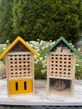 Grand Pollinator Hotel: Multi-Room Insect Habitat for Mason Bees