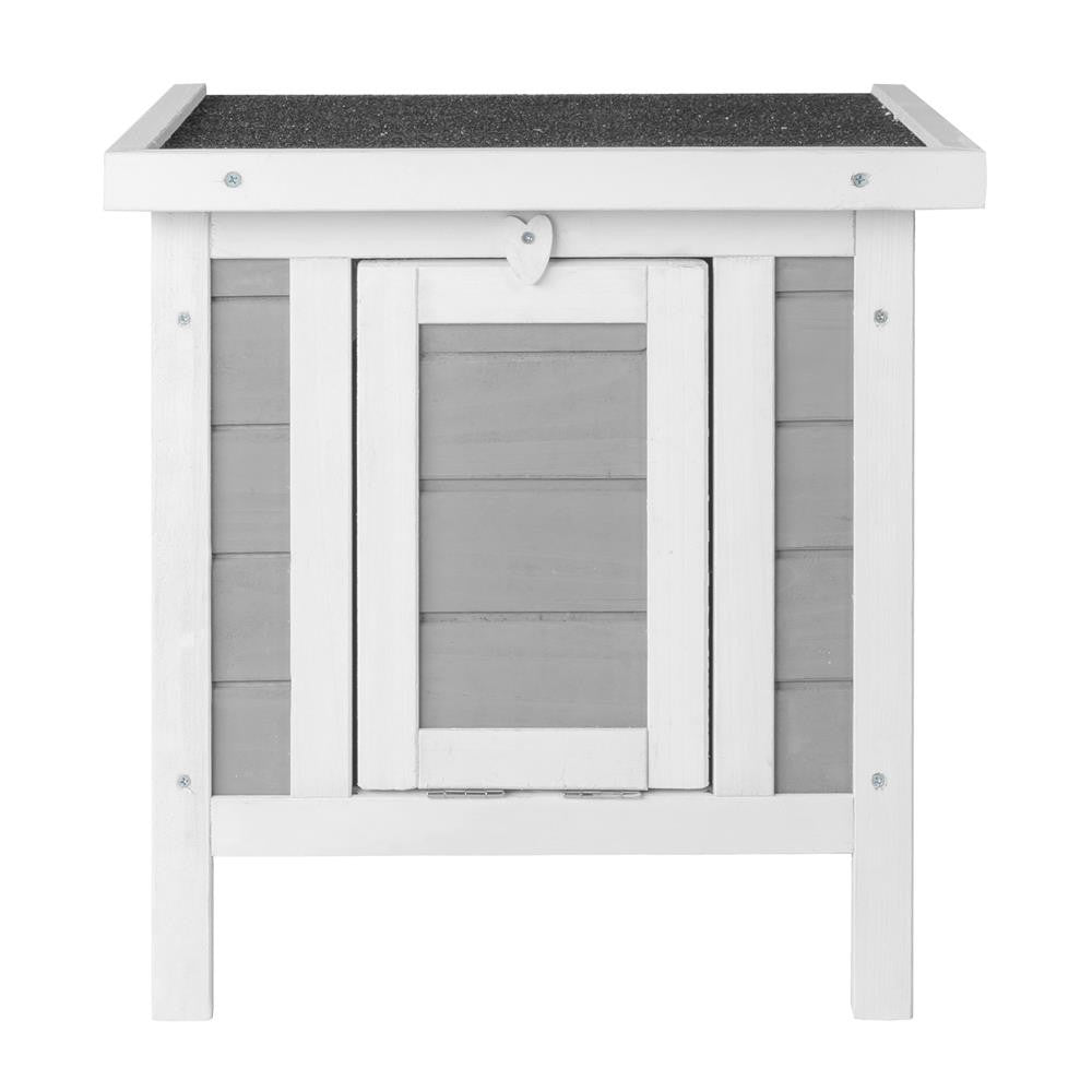 20" Wooden Waterproof Rabbit Hutch Chicken Coop Hen House Pet Cage Small Animal