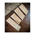 Handcrafted Indoor Pet Ramp, Kiln-Dried Pine, Cage Attachment