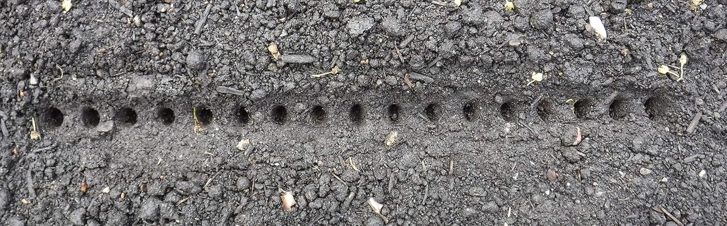 Seed-In Soil Digger and Soil Spacer for Planting Seeds