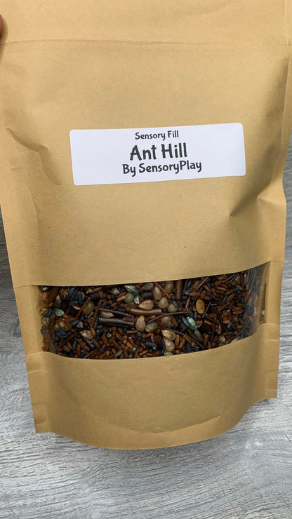 Ant hill sensory play set, educational insect set, seonsory play starter set, sensory fill kit, loose parts, gifts for kids under 20