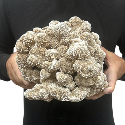 Huge Beautiful Raw Natural Desert Rose Cluster 9" 11.35 lbs | Gypsum Rock Mineral