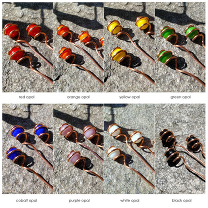 Plant suncatcher stakes, home decor ornament for pots and planters, decorative houseplant sticks, unique gratitude gifts
