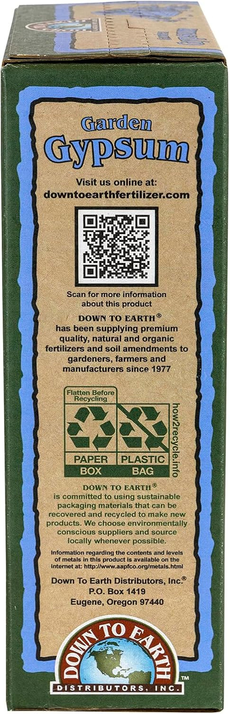 Organic Prilled Garden Gypsum - Calcium Sulfate Loosens Clay Soil Greens Grade Mini Granules, 5 lb