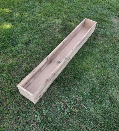 CEDAR Planter Box (Brackets Sold Separately)