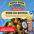 Wiggle Worm Raised Bed Mix with Worm Egg Material and Worm Castings, 40lbs