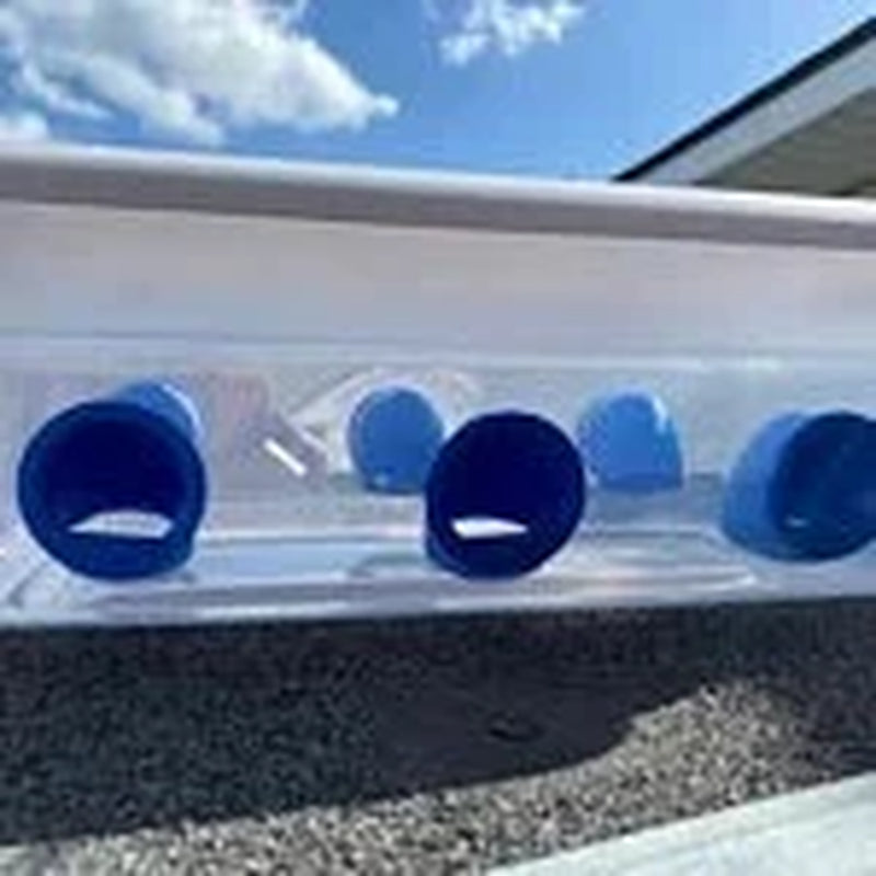 The Original Quail Feed Saver Port | Chicken Feed Saver Port | 3D Printed | Made in USA | No Waste Feed Ports | Saves you Money!