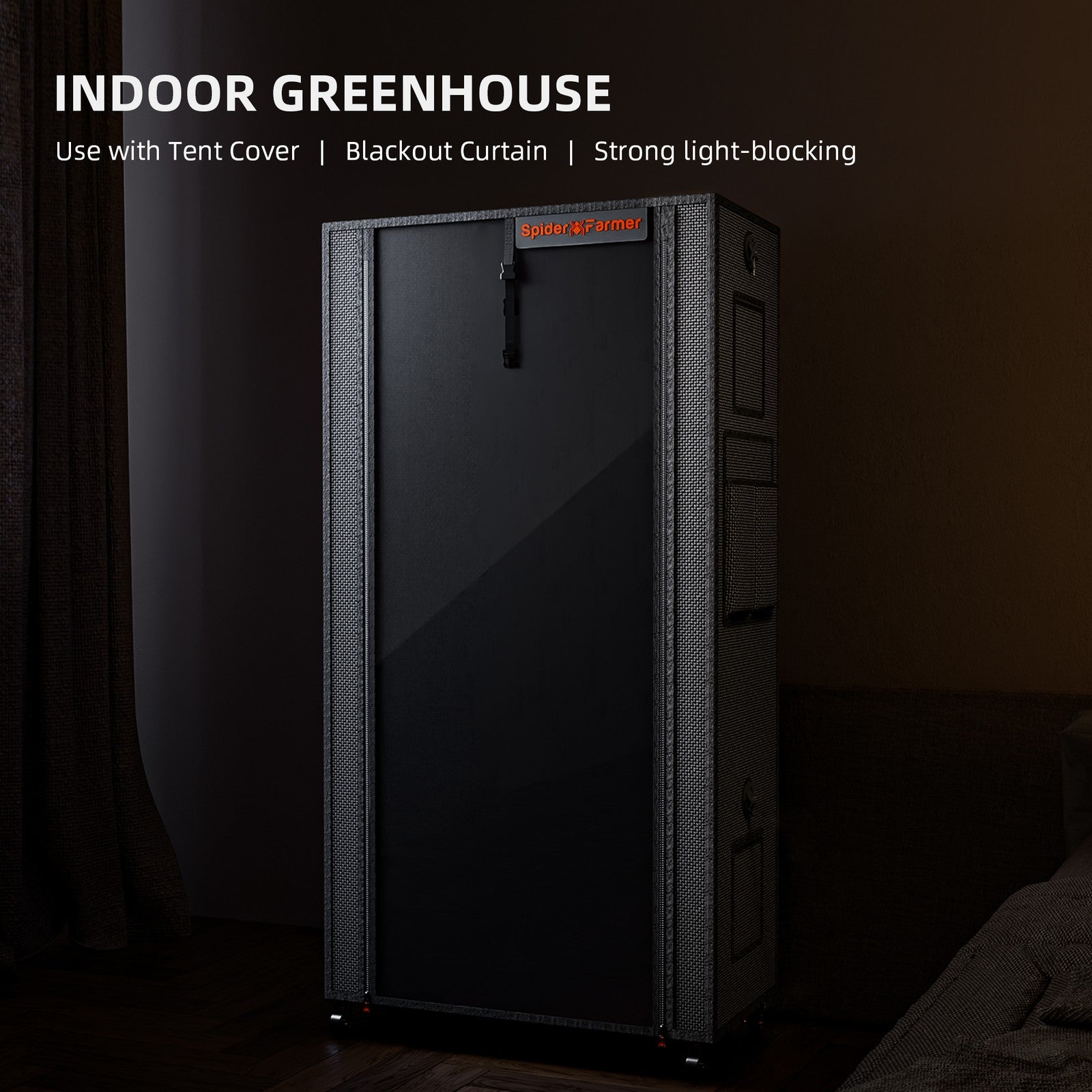 Spider Farmer 6PCS 18W LED Grow Light Bars + Plant Stand + 28x14x59in Grow Tent