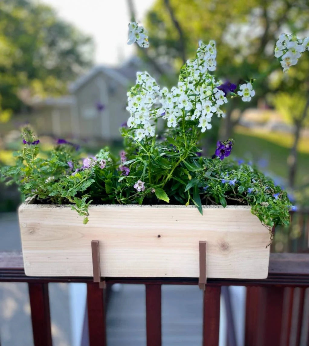 CEDAR Planter Box (Brackets Sold Separately)