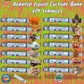 Organic 14x COMPLETE RF Aerated Liquid Culture BANK Syringe Kit