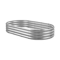 VEVOR Metal Raised Garden Bed Galvanized Planter Box 6x3x1 ft Galvanized Color