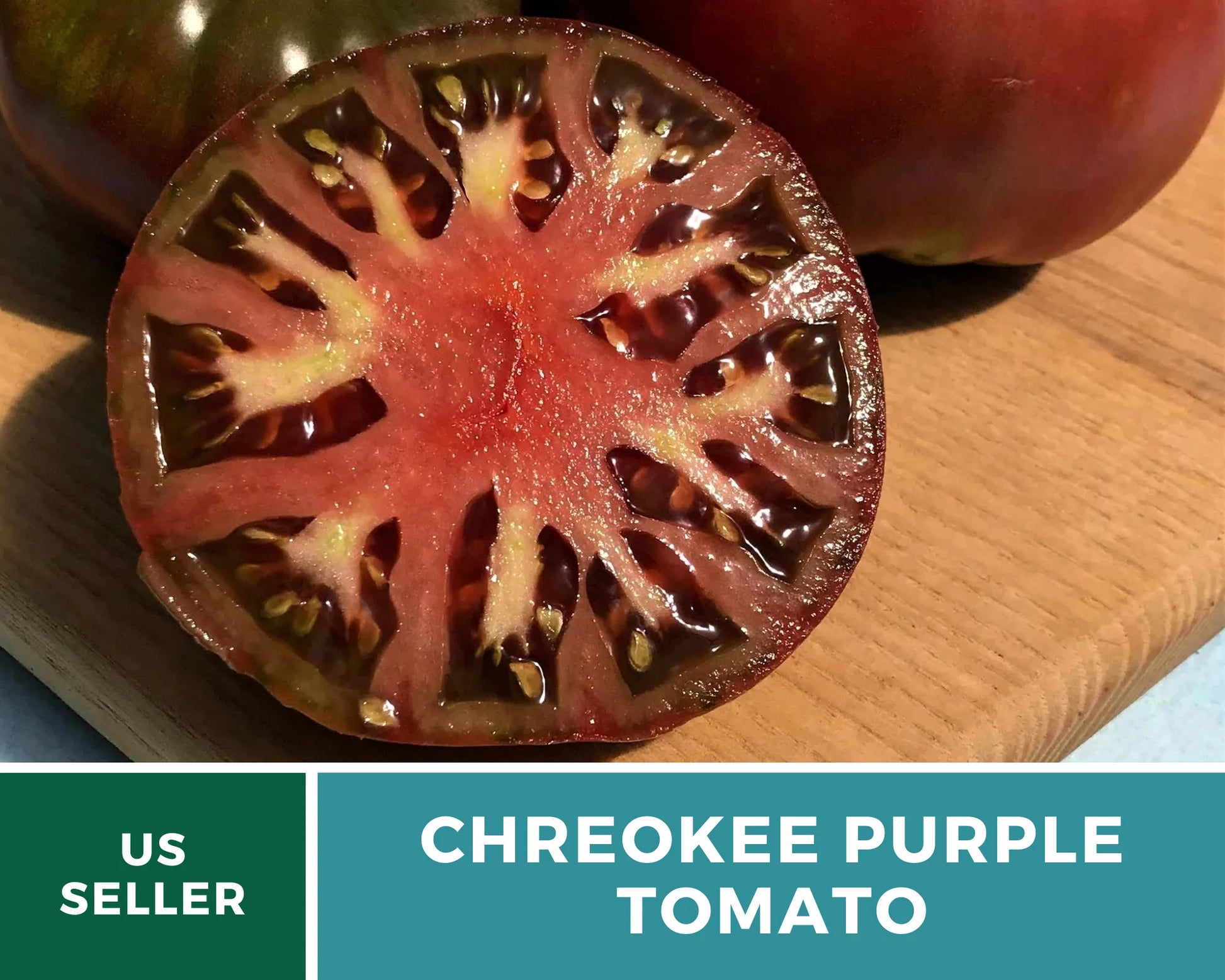 Cherokee Purple Tomato Seeds – Heirloom Vegetable, Best Tasting Beefsteak, Indeterminate, Non-GMO, Garden Gift | 50 Seeds