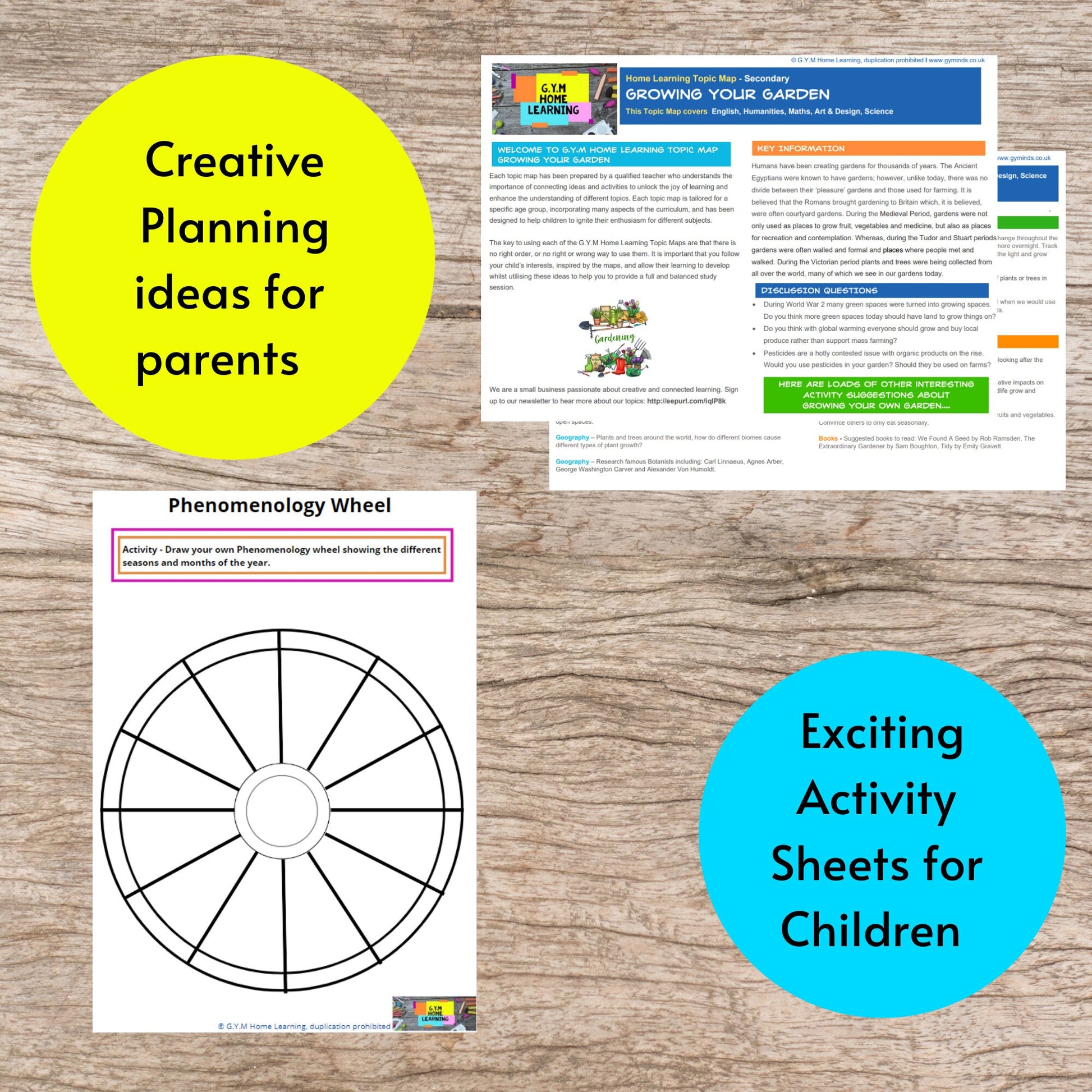 Kids Nature and Gardening Study Unit Plant Educational Worksheets With Parent Plans Children 1000 Hours Outdoor Soil And Growing Activities