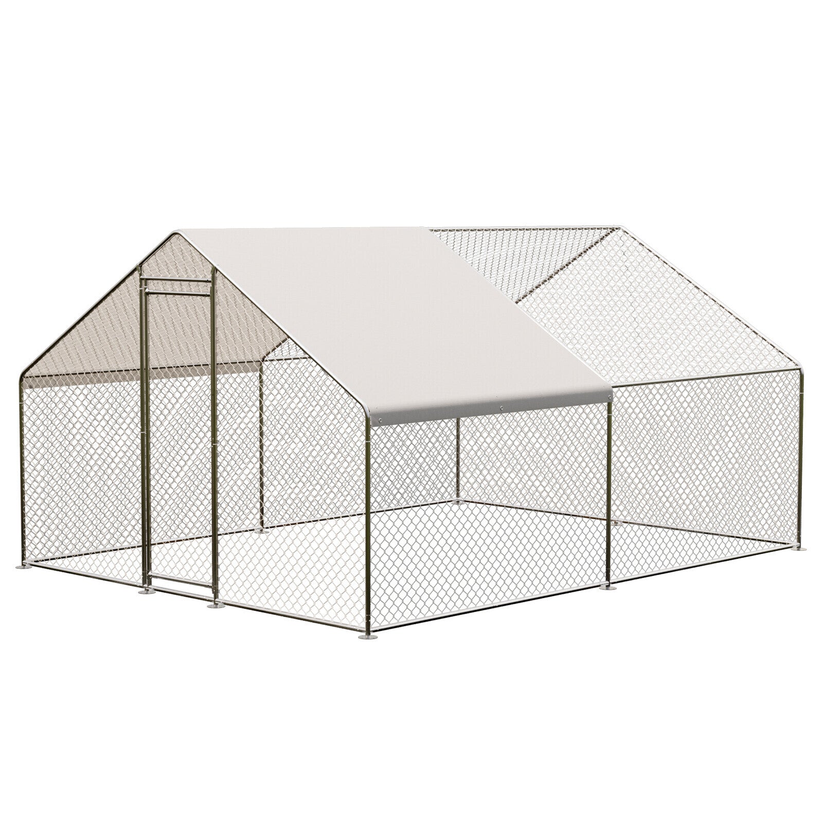 20FTx10FT Walk-in Chicken Coop Poultry Cage Hutches Pet House Chicken Run Cover