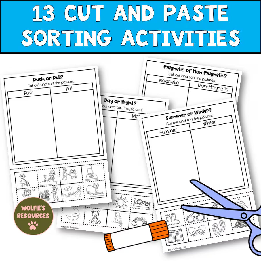 Science Worksheets For Kindergarten And Homeschool