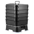 5-Tray Worm Composter 44 QT/50 L Worm Compost Bin Indoor and Outdoor