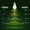 Grow Light Bulbs,  LED Grow Light Bulb A19 Bulb, Full Spectrum Grow Light Bulb, Plant Light Bulbs E26 Base, 11W Grow Bulb 100W Equivalent, Grow Light for Indoor Plants, Seed Starting, 2Pack