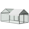 Uimoso Metal Chicken Coop with Cover for 4-6 Chickens3.3x6.