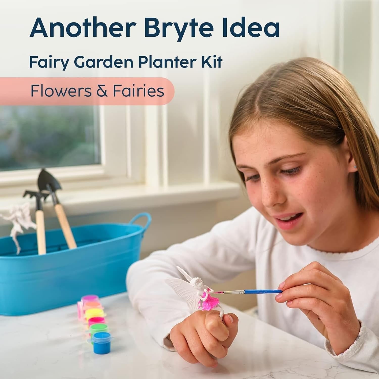 Light up Unicorn Terrarium Kit for Kids - Grow Plant, Castle, Paint Set, Crystal Rock, Fairy Garden Lights, Arts & Crafts, STEM Activities, Birthday Gifts, Toys for Girls Aged 4–12 Yrs