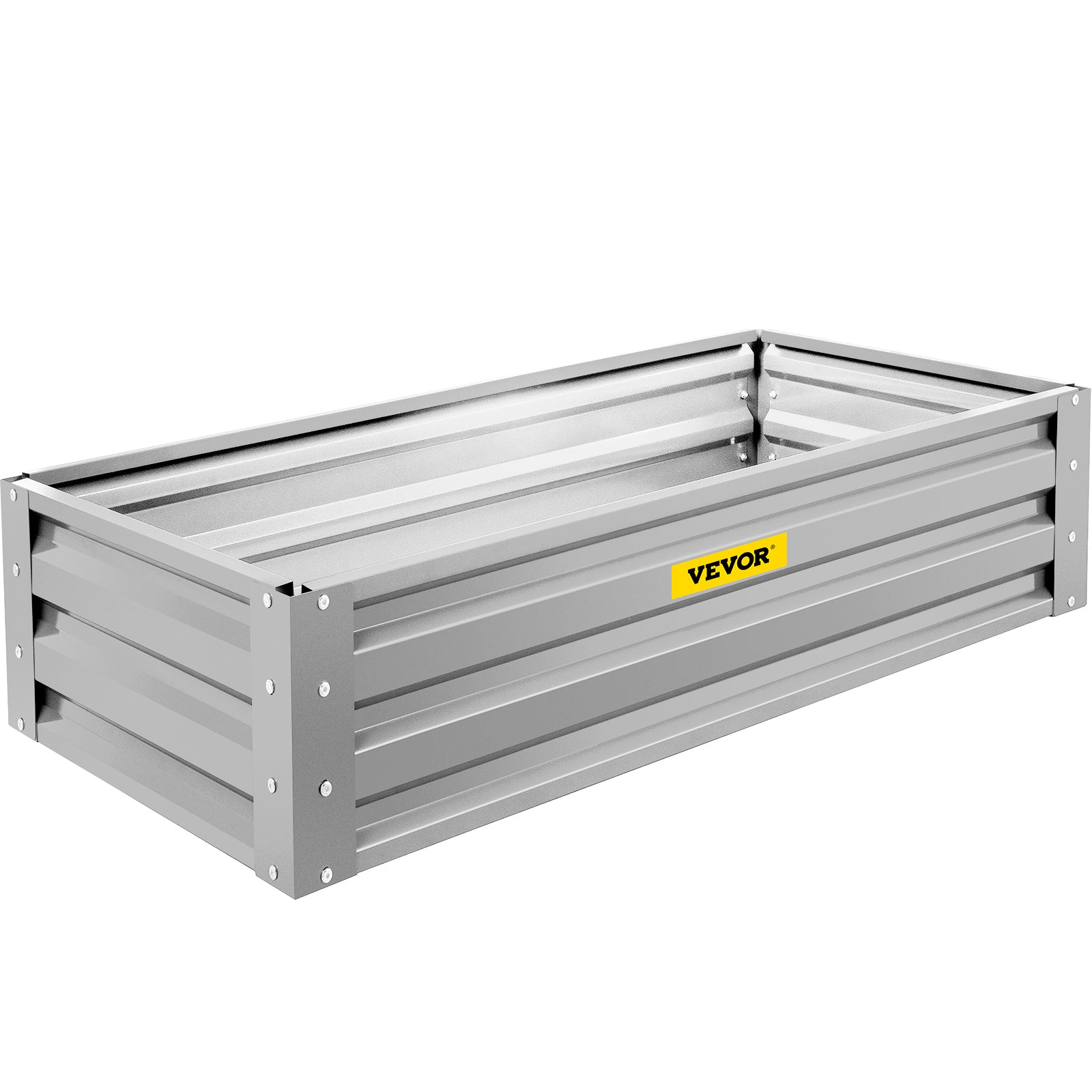VEVOR Galvanized Raised Garden Bed Planter Box for Plant Flower Vegetable