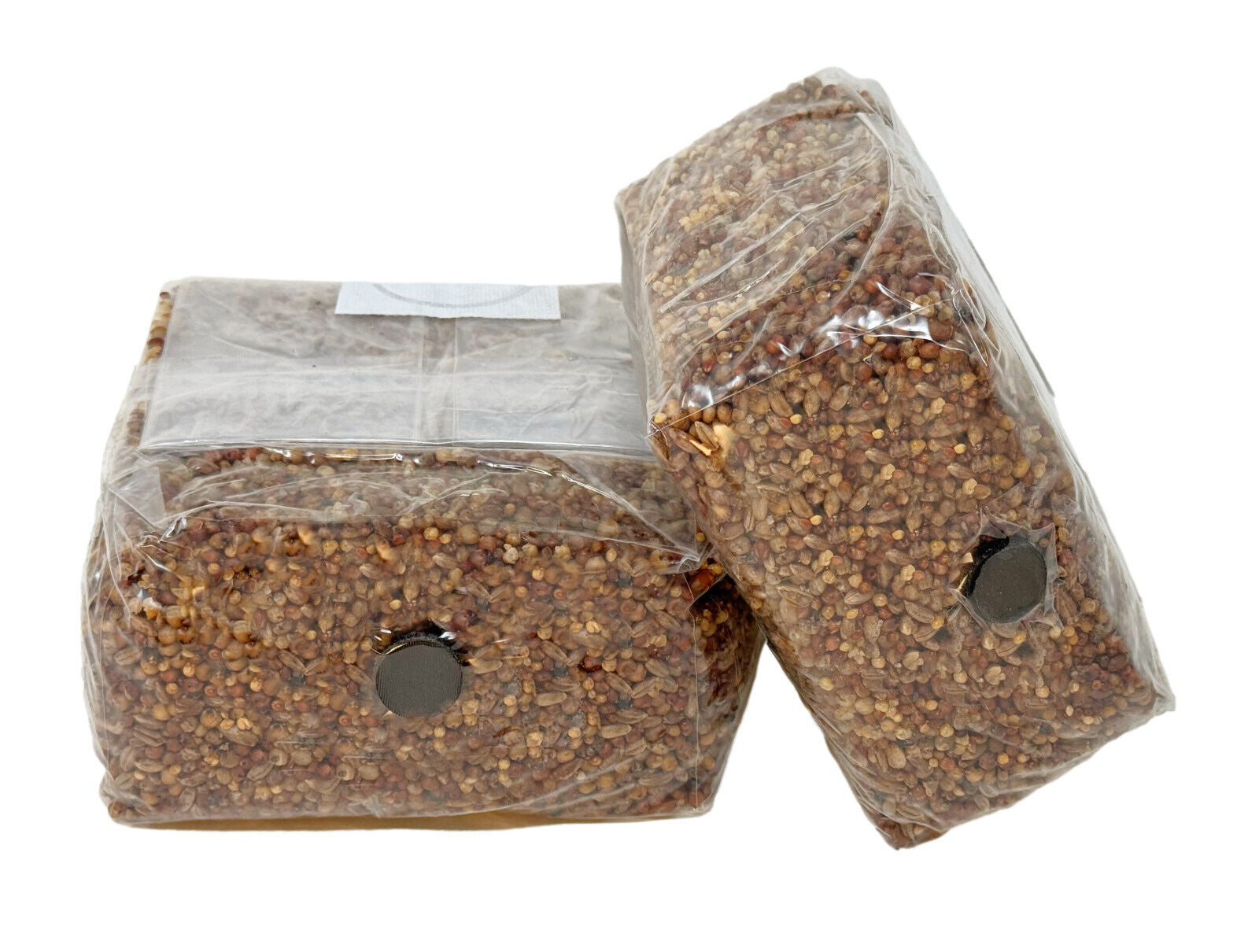 Premium 5-Grain Mushroom Spawn Bags | Sterilized Grain Bags | Injection Ports