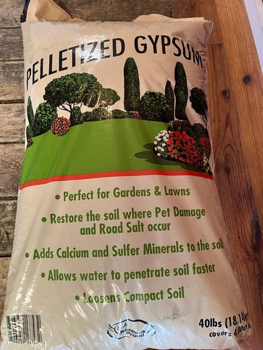 Rapid release Pelletized Gypsum All-natural product - safe for kids and pets