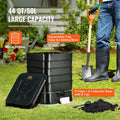 5-Tray Worm Composter 44 QT/50 L Worm Compost Bin Indoor and Outdoor