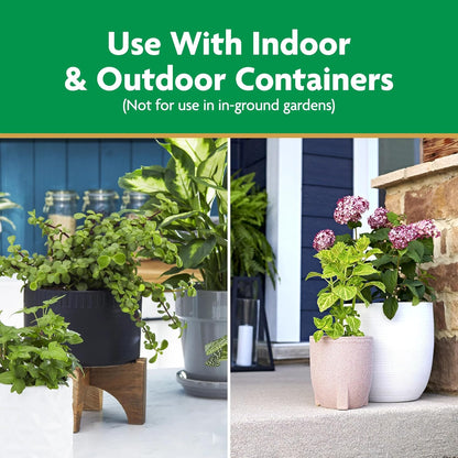 Potting Mix, For Container Plants, Flowers, Vegetables, Annuals, Perennials, Shrubs, Feeds for up to 6 Months, 16. qt., 2-Pack