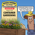 Wiggle Worm Raised Bed Mix with Worm Egg Material and Worm Castings, 40lbs