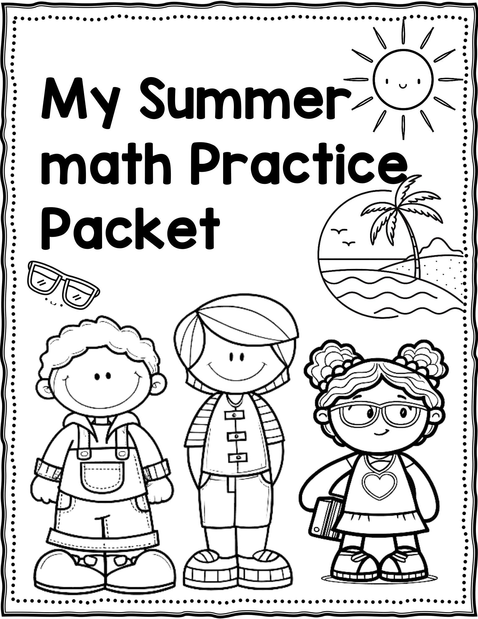 140 Kindergarten Summer Worksheet Packet Activity Bundle End of the Year Math Reading Activities Worksheets First Grade Summer Packet Fun