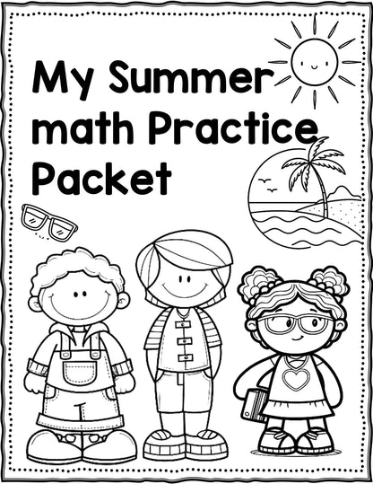 140 Kindergarten Summer Worksheet Packet Activity Bundle End of the Year Math Reading Activities Worksheets First Grade Summer Packet Fun