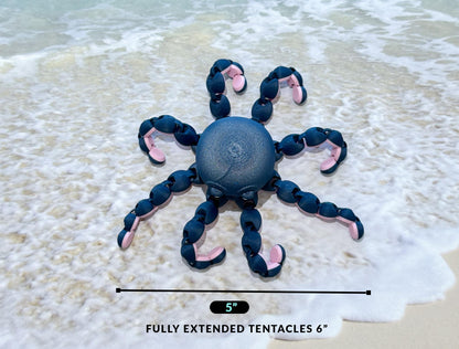 Sea Creature Fidget Toy Gift Box: Sensory Stress Relief Set