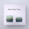 Seed Starter Tray with Plant Light, 4 Pack Grow Lights for Seed Starting Kit wit