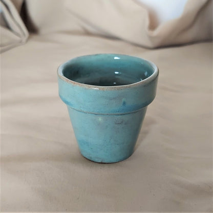 Small Ceramic Pots / 2 inch Flower Pot / Leaf Starter / Seed / Cuttings / Windowsill / Tiny Planters / Plant Lover Gift / Cactus / Air Plant