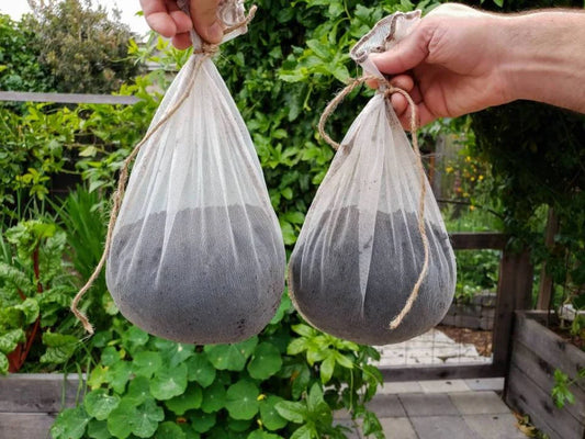 Worm Compost Tea Bag - Vermicompost - Makes 5 Gallons! - Natural Fertilizer - Natural Gardening - Brew Compost Tea