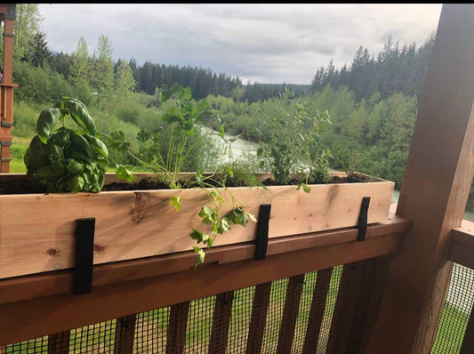 CEDAR Planter Box (Brackets Sold Separately)