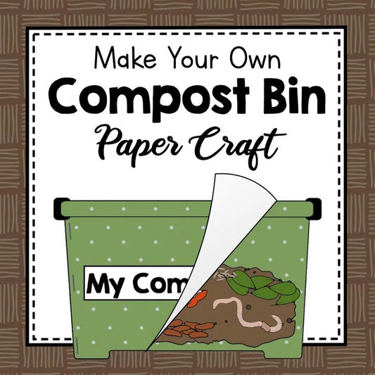 Make Your Own Compost Bin | Paper Craft | Earth Science Activity