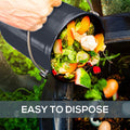 Compost Bin with Lid and 1.3 Gallon Compose Spare Charcoal Filter Utopia Kitchen