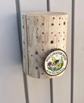 Solitary Bee Hotel – Unique Post Design | Handmade Bee House for Pollinators