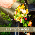 Compost Bin with Lid and 1.3 Gallon Compose Spare Charcoal Filter Utopia Kitchen